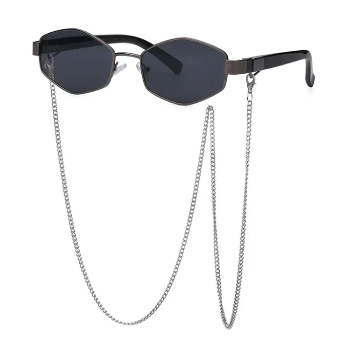 Luxueuze Ketting Zonnebril - Trendy & Stijlvol