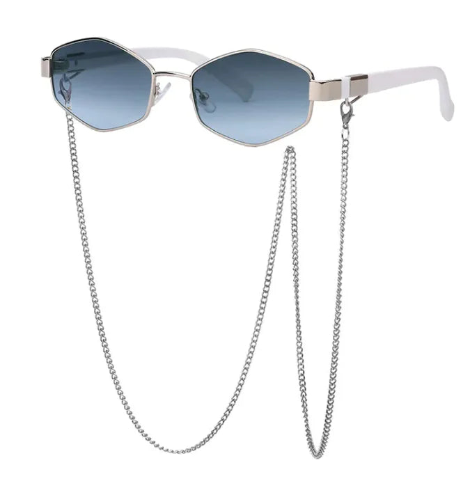 Luxueuze Ketting Zonnebril - Trendy & Stijlvol