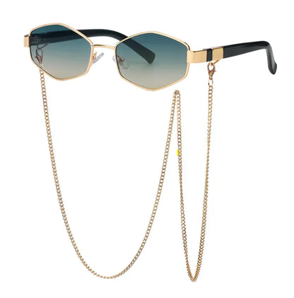 Luxueuze Ketting Zonnebril - Trendy & Stijlvol